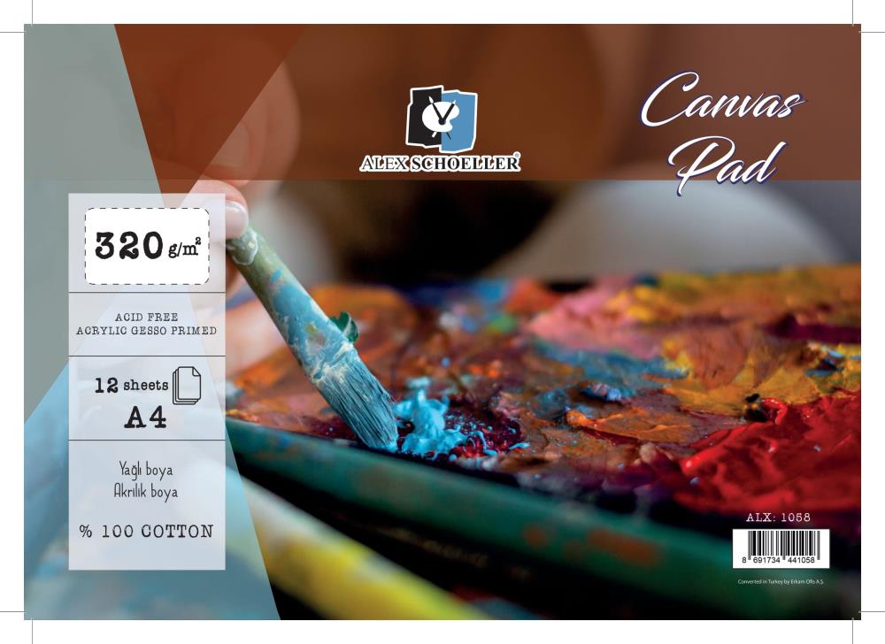 CANVAS PAD 320 GR A3-A4-A5