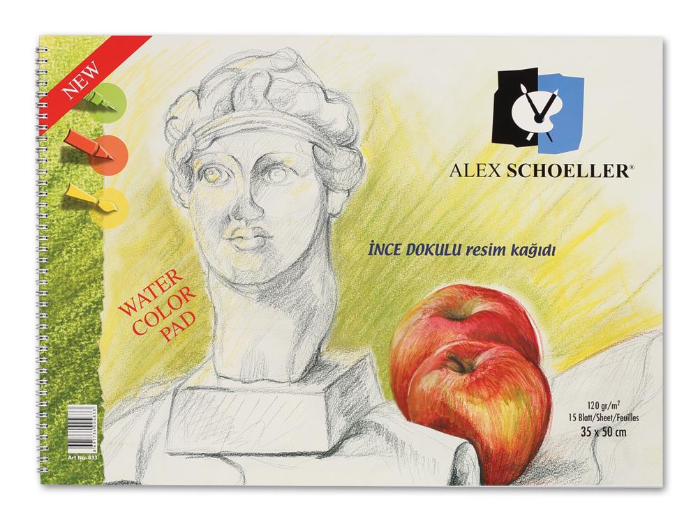 Kolej Spiralli Resim Defteri 25x35 / 35x50 / 50x70 15'li (120 gr)