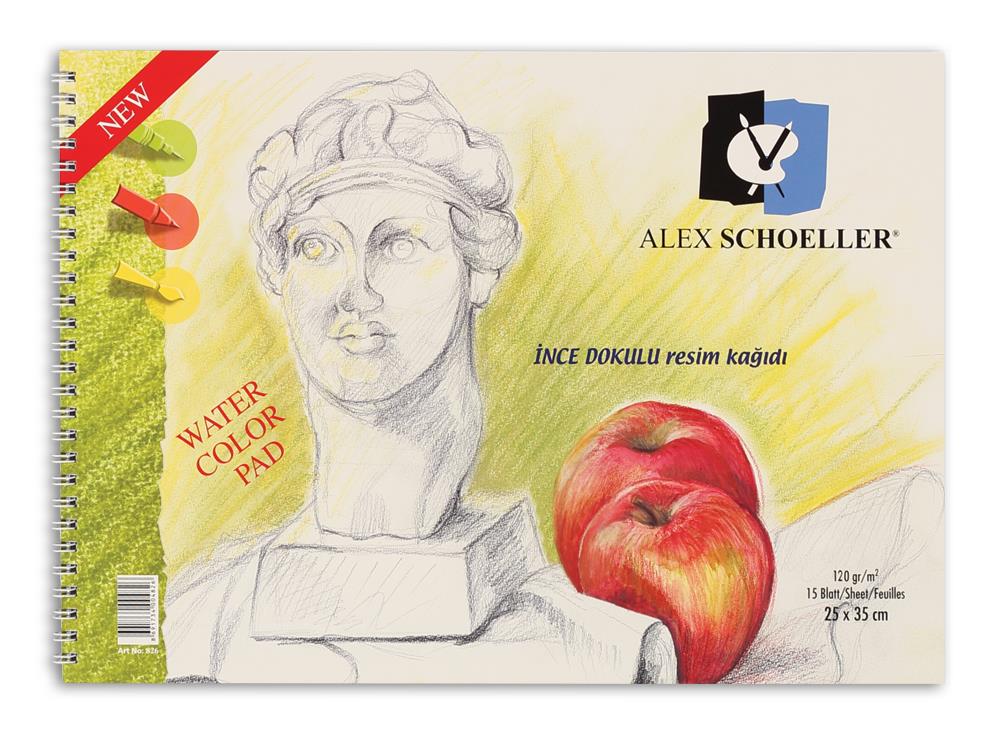 Kolej Spiralli Resim Defteri 25x35 / 35x50 / 50x70 15'li (120 gr)