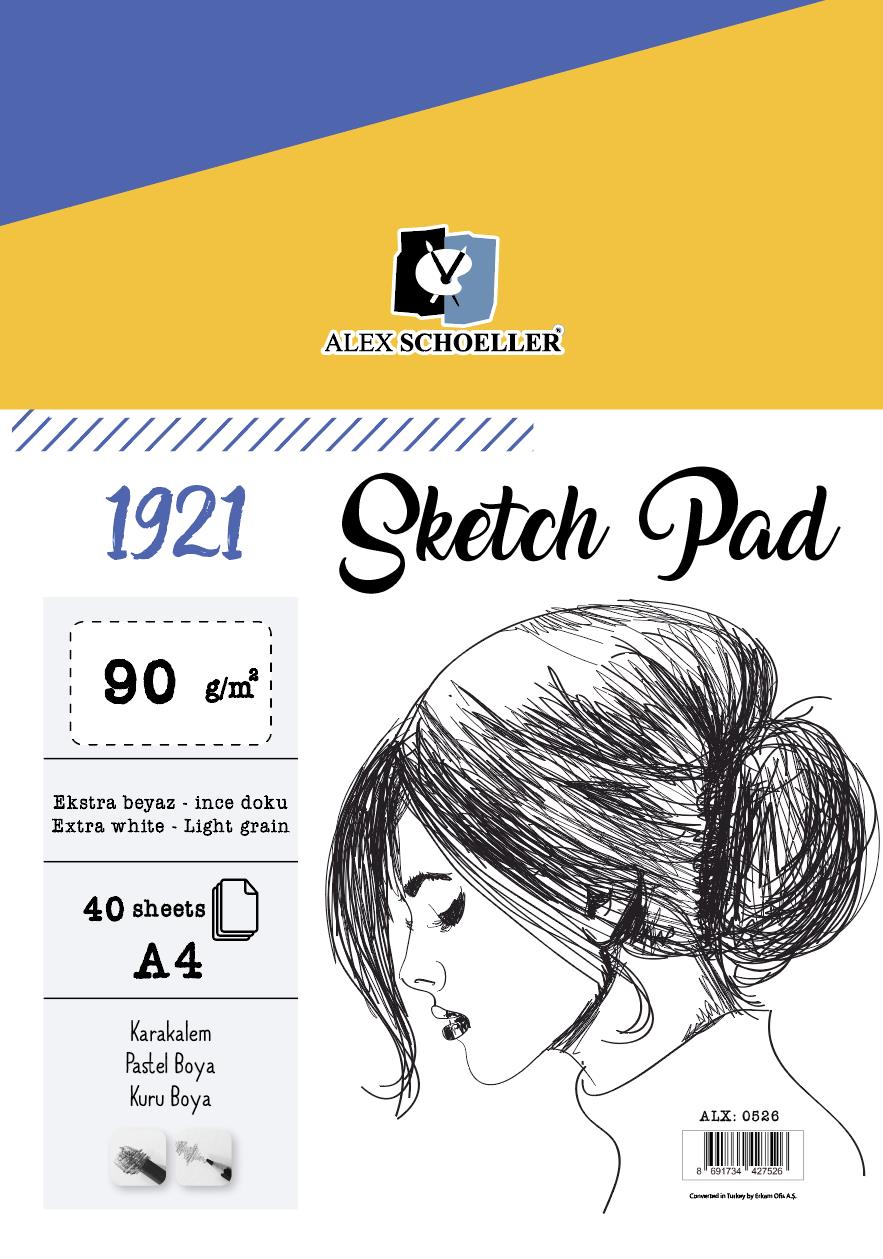 SKETCHPAD 90 GR 30'LU A4