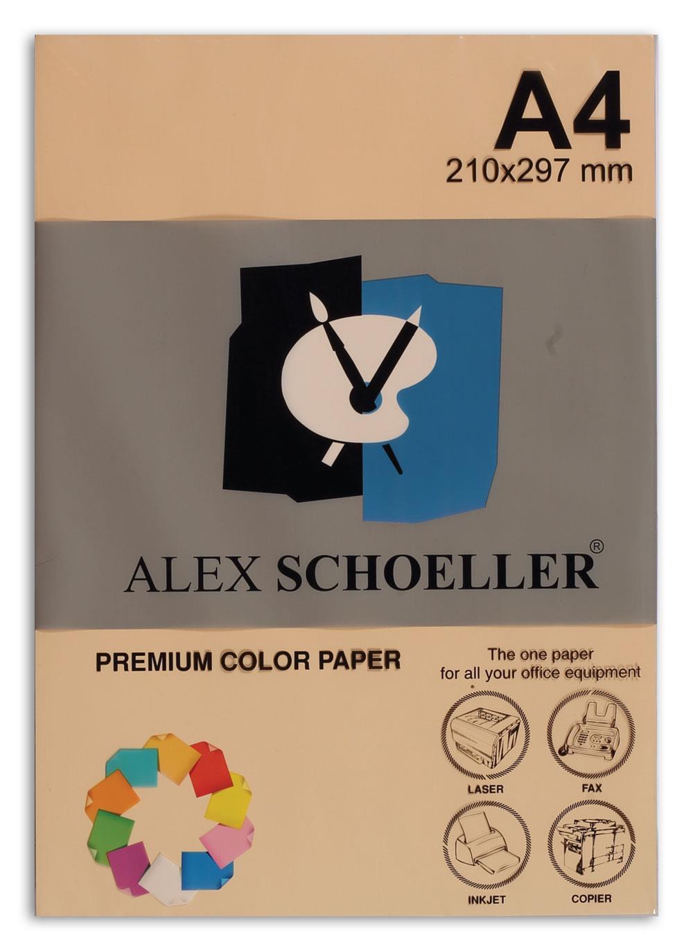 Renkli Fotokopi Kağıtları Açık Renkler A4 500'lü 80gr