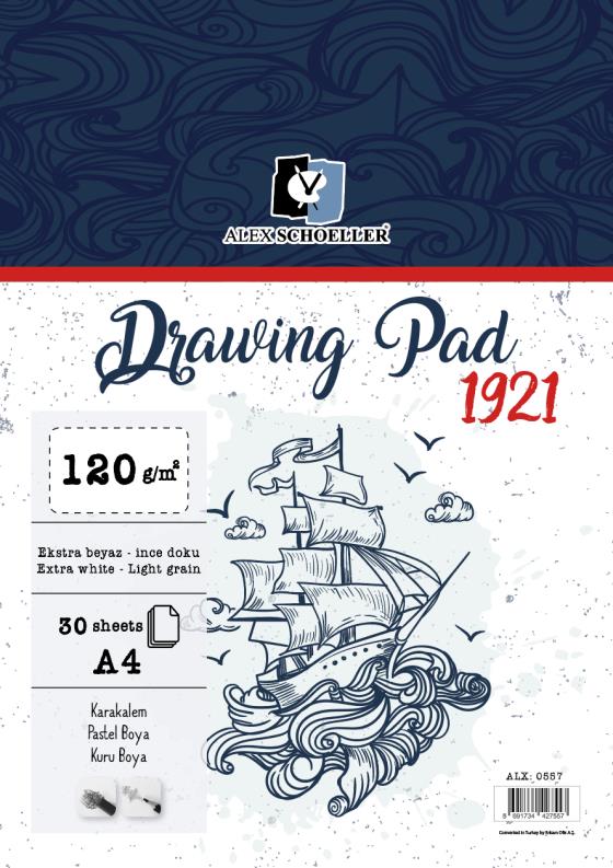 DRAWING PAD 120 GR 40'LI