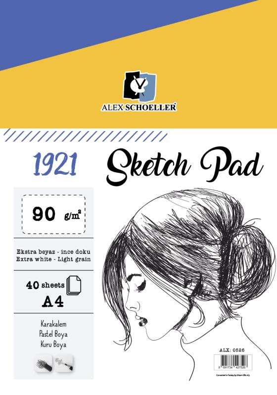 SKETCHPAD 90 GR 30'LU A4